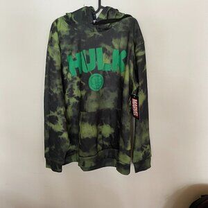 Marvel The Incredible Hulk Pull Over Sweatshirt Size Large - NWT